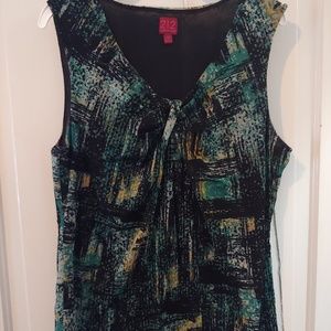 212 Collection sleeveless top Size M